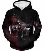 Suicide Squads Harley Quinn Action HD Graphic Zip Up Hoodie - Hoodie