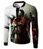 Assassin Ezio Firenze Super Cool Graphic Promo Hoodie - Jacket