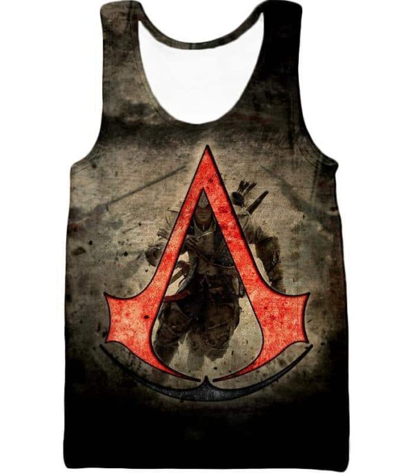 Assassin's Creed III Logo Promo Graphic Hoodie - Tank Top