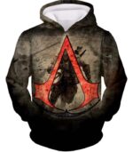 Assassin's Creed III Logo Promo Graphic Zip Up Hoodie - Hoodie