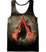 Assassin's Creed III Logo Promo Graphic Zip Up Hoodie - Tank Top