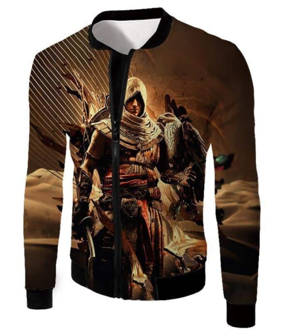 Assassin's Creed Origins Bayek Of Siwa Cool Graphic Hoodie - Jacket