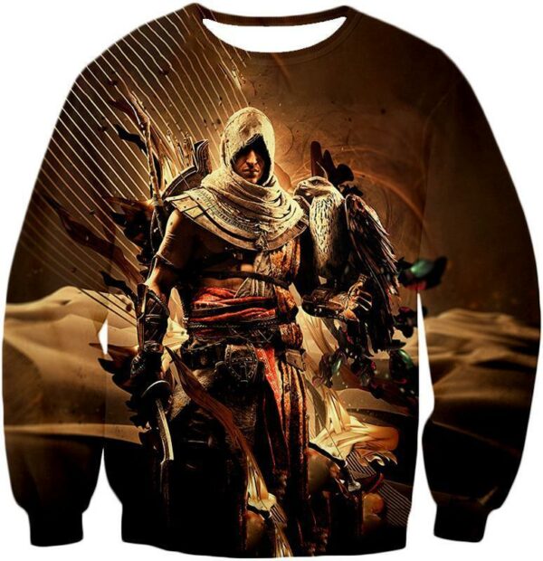 Assassin's Creed Origins Bayek Of Siwa Cool Graphic Hoodie - Sweatshirt