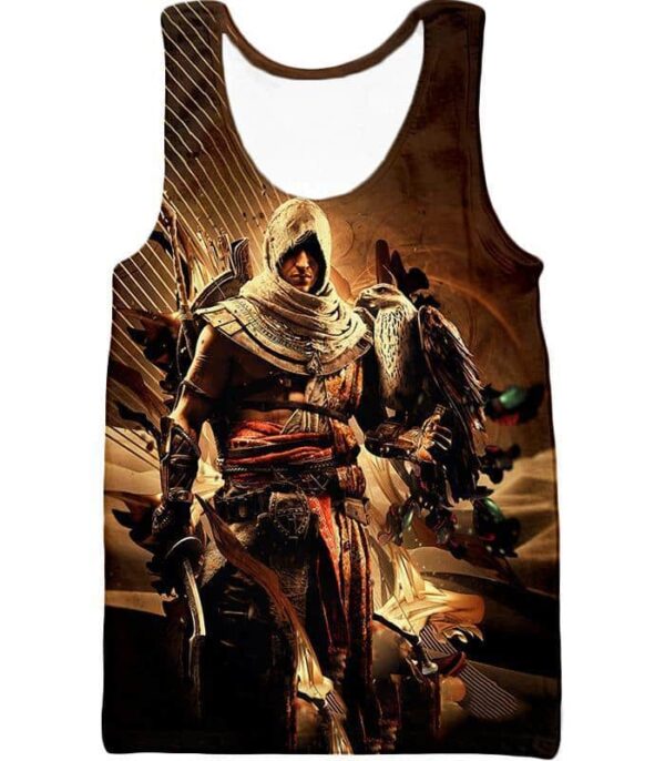 Assassin's Creed Origins Bayek Of Siwa Cool Graphic Hoodie - Tank Top