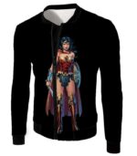 Best Amazonian Wonder woman Cool Black Hoodie - Jacket