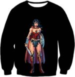 Best Amazonian Wonder woman Cool Black Hoodie - Sweatshirt