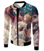 Cute Blonde Haired Anime Beauty Nunnally Vi Britannia Hoodie - Jacket