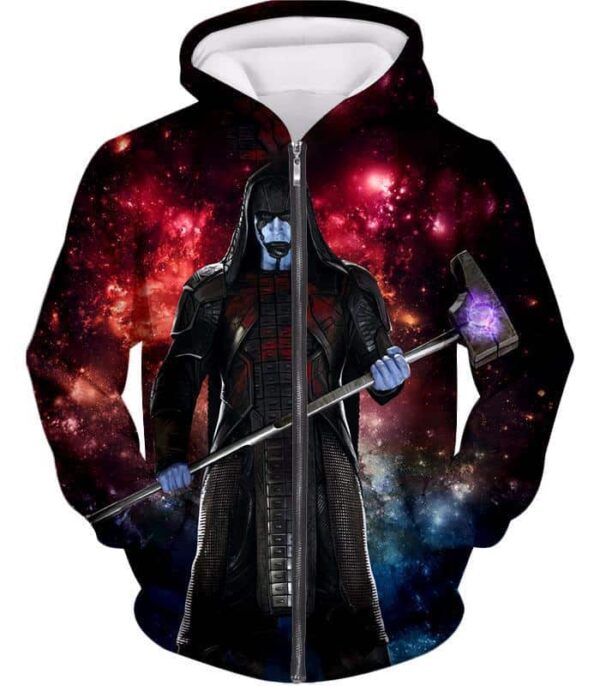 GoG Villain Ronan The Destroyer Hoodie - Zip Up Hoodie