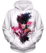 Hero Gambit Cool White Zip Up Hoodie - Hoodie