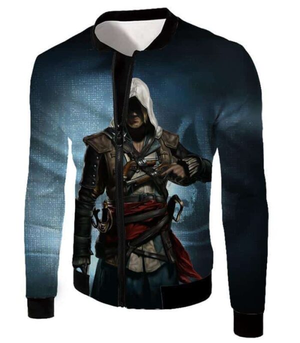 Incredible Hero Edward James Assassin's Creed Black Flag Promo Hoodie - Jacket