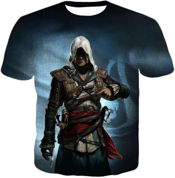 Incredible Hero Edward James Assassin's Creed Black Flag Promo Hoodie - T-Shirt