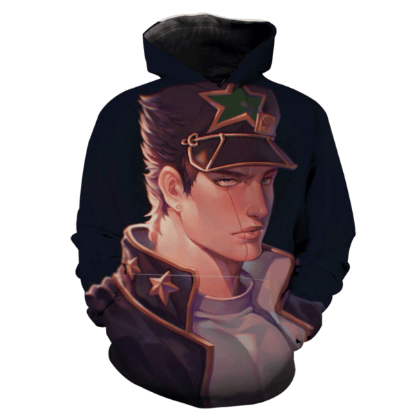 Jotaro Hoodie - JoJo Stardust Jotaro Hoodie