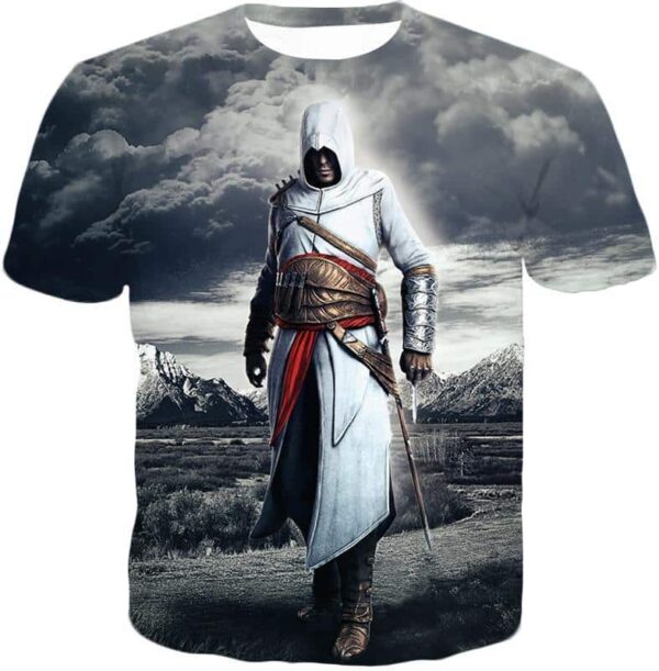 Legendary Assassin Hero Altair Cool Assassin Creed Promo Hoodie - T-Shirt