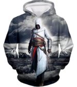 Legendary Assassin Hero Altair Cool Assassin Creed Promo Zip Up Hoodie - Hoodie