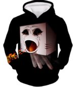 Minecraft Hoodie Flying Fire Monster Ghast Hoodie