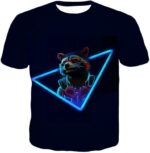 Rocket Raccoon Promo Black Hoodie - T-Shirt