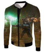 Rocket Raccoon Zip Up Hoodie - Jacket