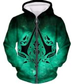 Super Cool Logo Assassin's Creed Ultimate Graphic Promo Hoodie - Zip Up Hoodie