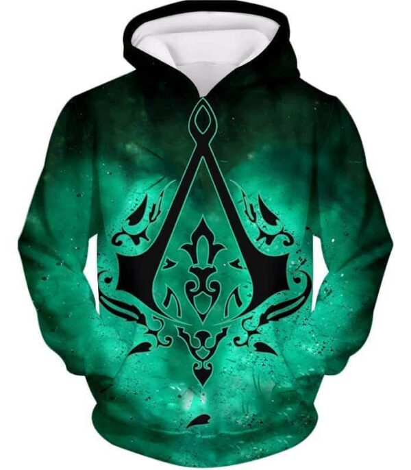 Super Cool Logo Assassin's Creed Ultimate Graphic Promo Zip Up Hoodie - Hoodie