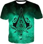 Super Cool Logo Assassin's Creed Ultimate Graphic Promo Zip Up Hoodie - T-Shirt