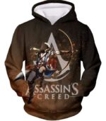 Ultimate Action Adventure Game Assassin's Creed Promo Zip Up Hoodie - Hoodie