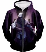 Ultimate Fighter Ezio Auuditore De Firenze Cool Action Promo Hoodie - Zip Up Hoodie