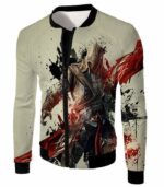 Ultimate Hero Ratonhnhake:ton Assassin Creed III Cool White Hoodie - Jacket