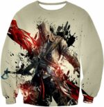 Ultimate Hero Ratonhnhake:ton Assassin Creed III Cool White Hoodie - Sweatshirt