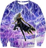 Ultimate Mutant Storm Animated Graphic Zip Up Hoodie - Sweatshirt