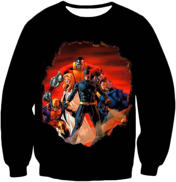 X-Men Heroes Black Hoodie - Sweatshirt