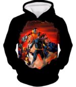 X-Men Heroes Black Zip Up Hoodie - Hoodie