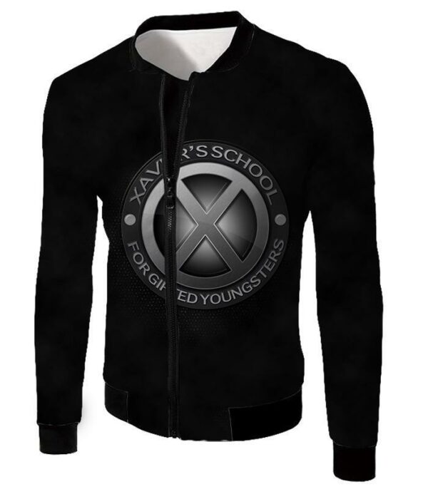 Xaviers School For Gifted Youngsters Promo Black Hoodie - Jacket