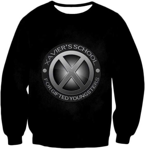 Xaviers School For Gifted Youngsters Promo Black Hoodie - Sweatshirt