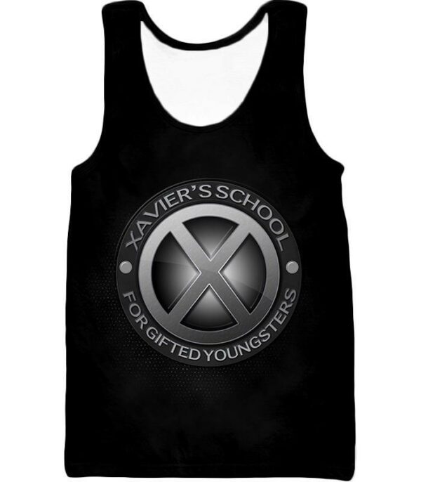 Xaviers School For Gifted Youngsters Promo Black Hoodie - Tank Top