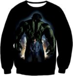 Edward Nortons The Incredible Hulk Promo Black Hoodie - Sweatshirt