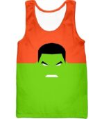 Fearsome Hulk Red And Green Hoodie - Tank Top