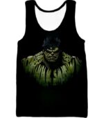 Movie Quotes Hulk Promo Black Zip Up Hoodie - Tank Top