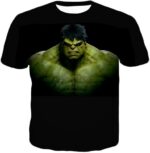 Superhero Hulk Black Hoodie - T-Shirt