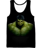 Superhero Hulk Black Hoodie - Tank Top