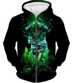 The Incredible Hulk Animated Promo Hoodie - Zip Up Hoodie