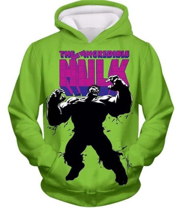 The New Incredible Hulk Promo Green Hoodie - Hoodie