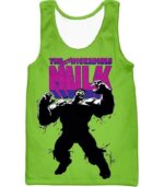 The New Incredible Hulk Promo Green Hoodie - Tank Top