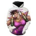 Joseph Joestar Girl Hoodie - Funny JoJo's Bizarre Adventure Anime Clothes