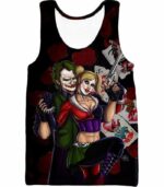 Best Villain Couple Joker X Harley Quinn Graphic Hoodie - Tank Top