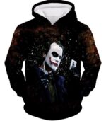 Ultimate Super Villain The Joker HD Print Hoodie