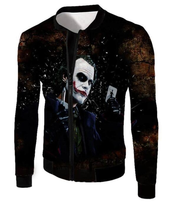 Ultimate Super Villain The Joker HD Print Hoodie - Jacket