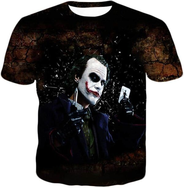 Ultimate Super Villain The Joker HD Print Hoodie - T-Shirt