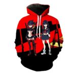 Kill La Kill Hoodie - Senkestu Side- By- Side Hoodie