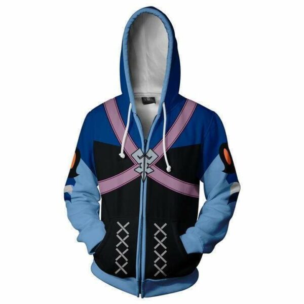 Kingdom Hearts Hoodie - Aqua Jacket