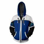 Kingdom Hearts Hoodies - Sora Wisdom Form Zip Up Hoodie Jacket